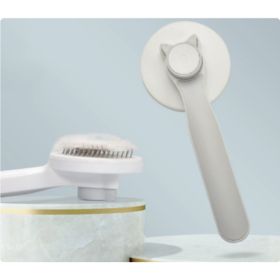 Pet Cat Comb (Option: Grey)
